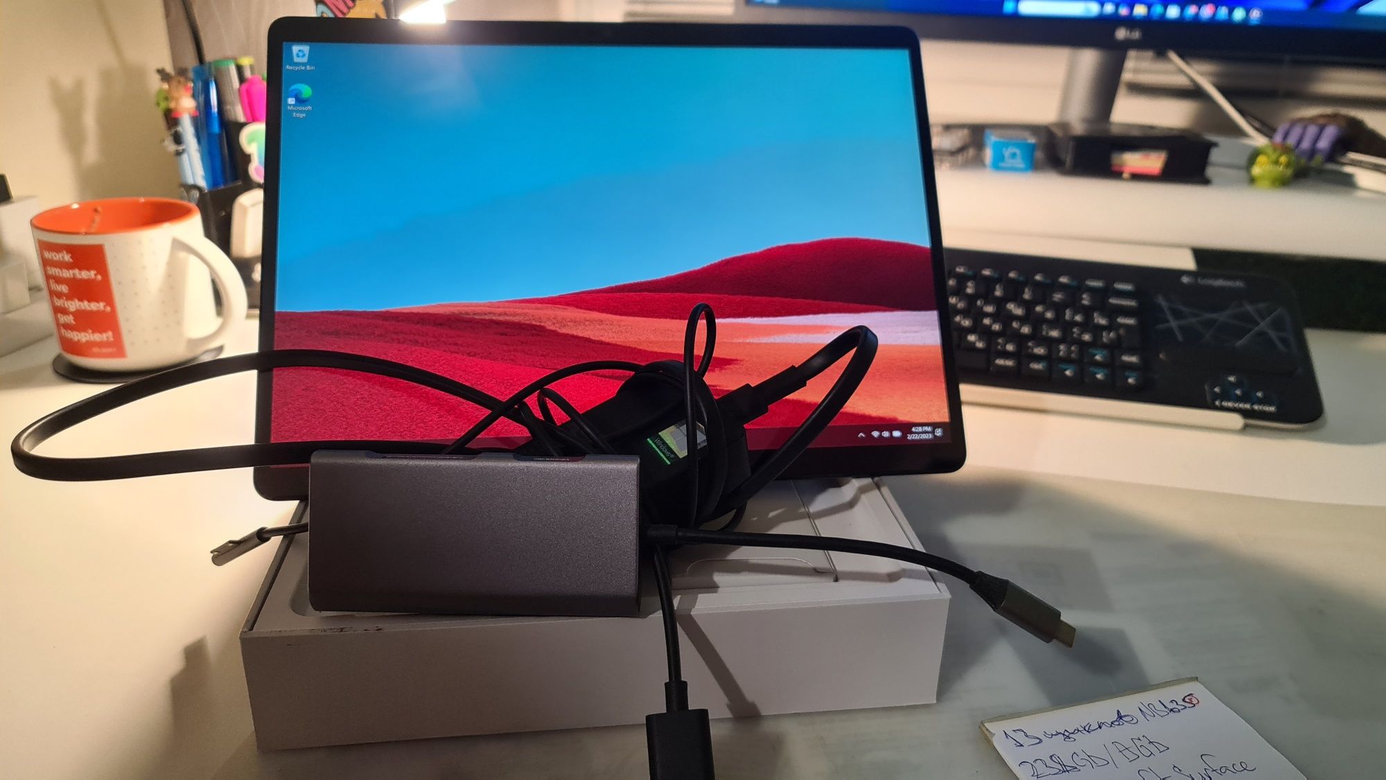 Microsoft Surface pro X model 1706 13 циклов