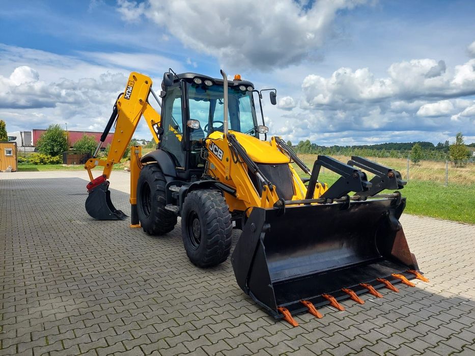 JCB 3CX Contractor  Koparko ładowarka Cat Contractor 20 cali koła