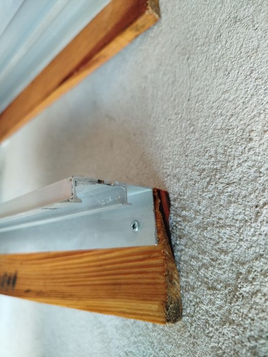 Карниз для штор дворядний алюміній -1.5м, 2шт