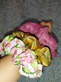 Zestaw scrunchies. Nowe