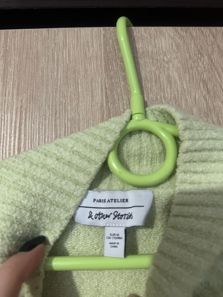 Miętowy sweter Wool