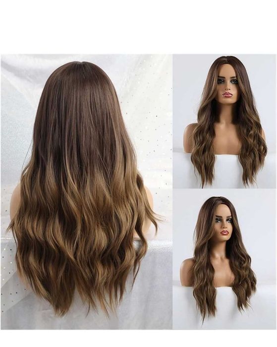 Peruka damska długa syntetyczna