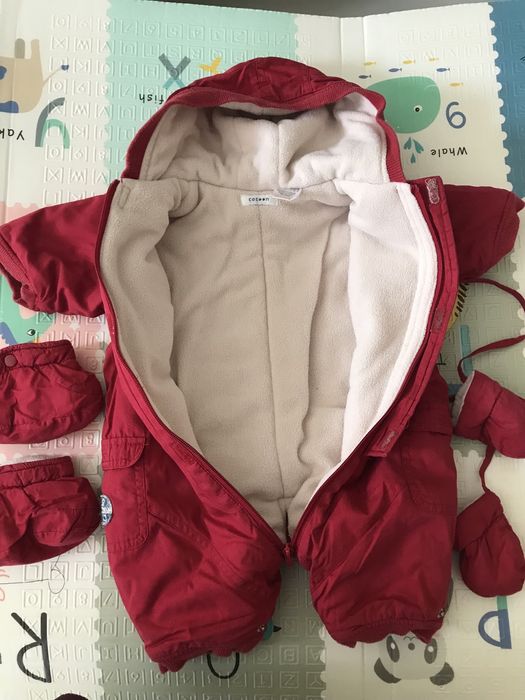 Fato inverno para bebé