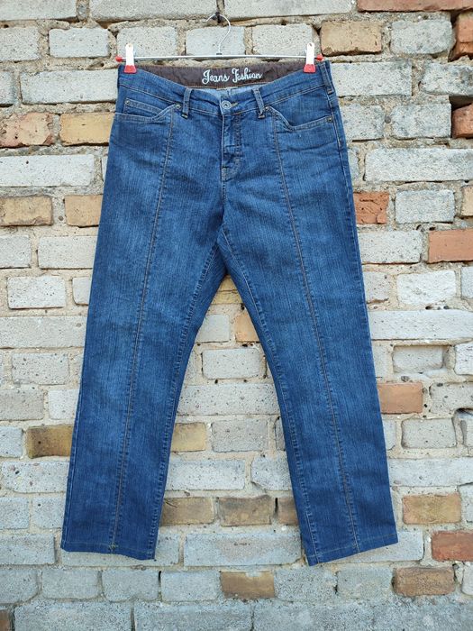Spodnie jeansowe jeansy damskie straight Jeans Fashion