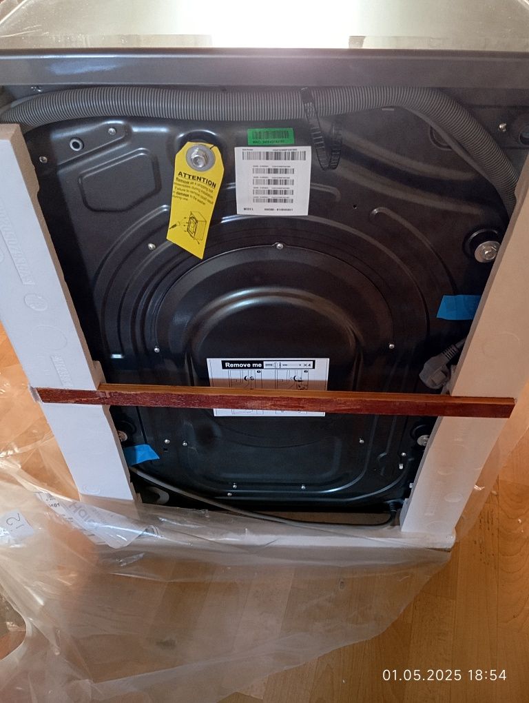 Пральна сушильна машина 8 кг HAIER HWD80B14959S8U1