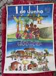 Poster/cartaz de Moçambique Dia Mundial da Criança