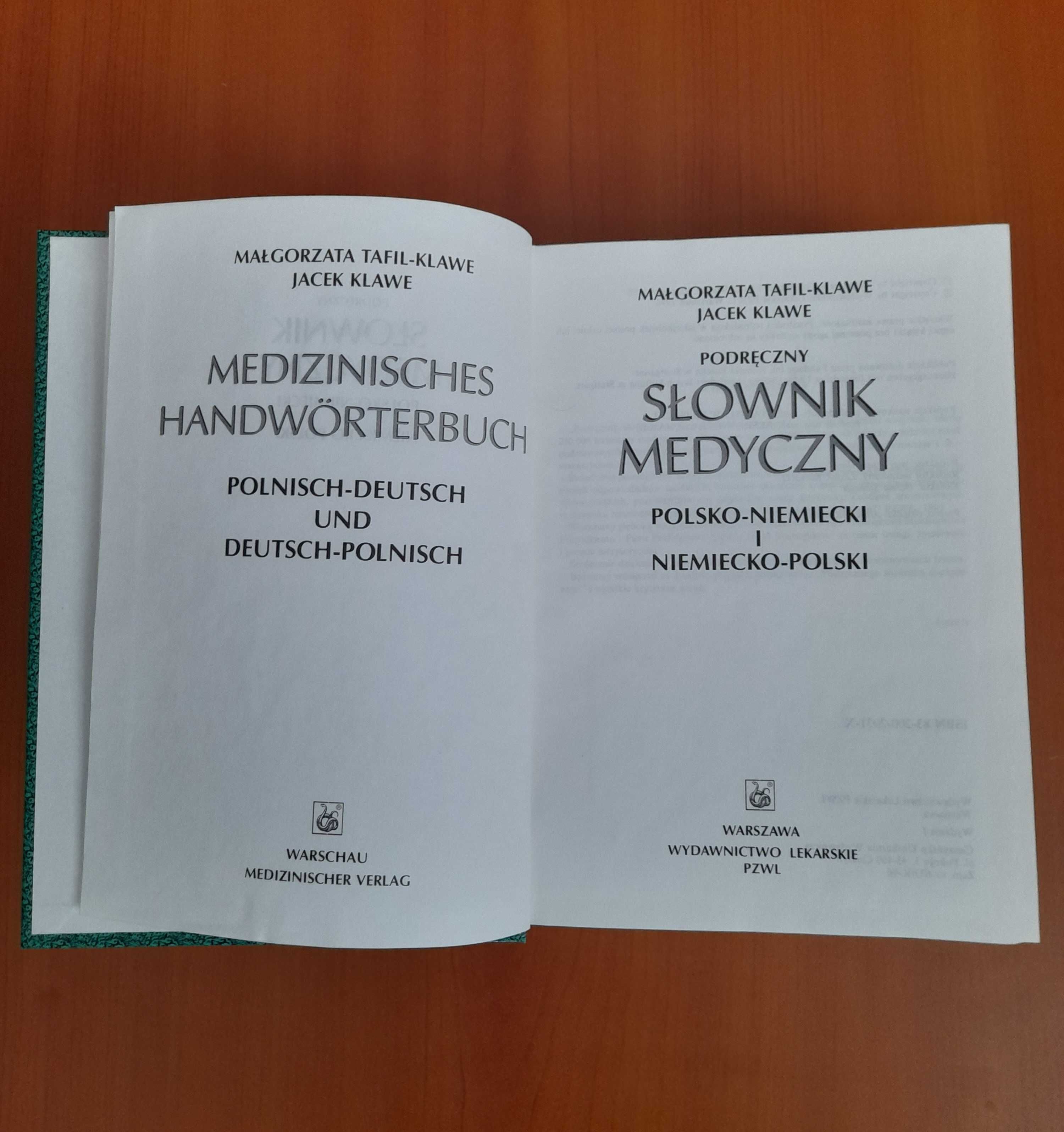 Podręczny słownik medyczny polsko- niemiecki, niemiecko- polski