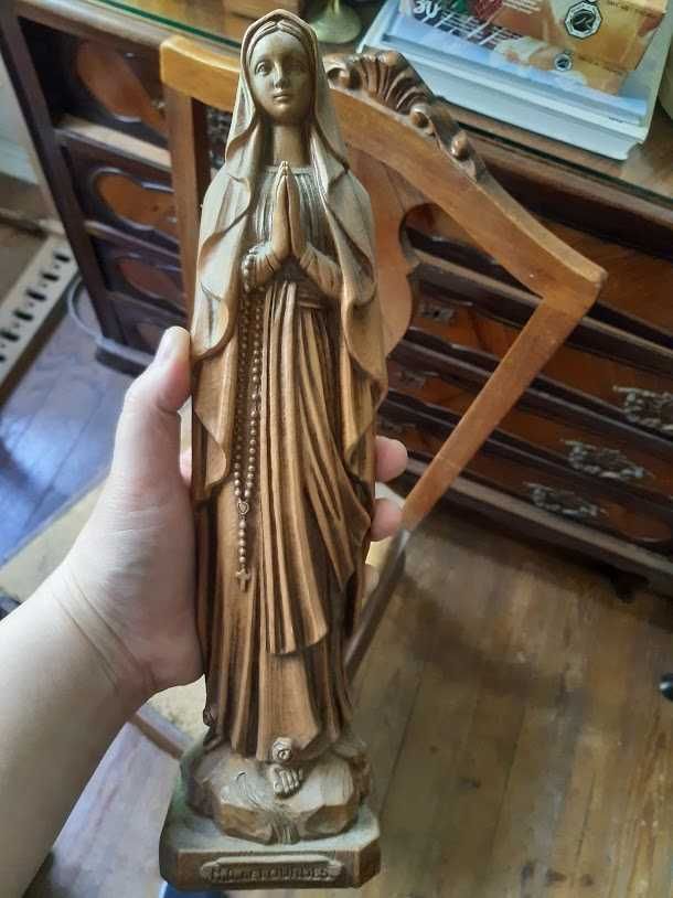 Imagem estatueta de Nossa Senhora Maria de Lurdes