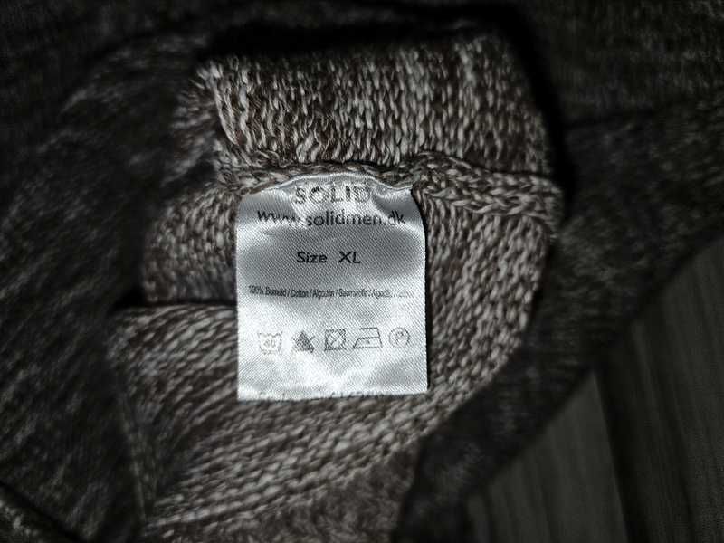 Sweter męski bawełniany Solid XL