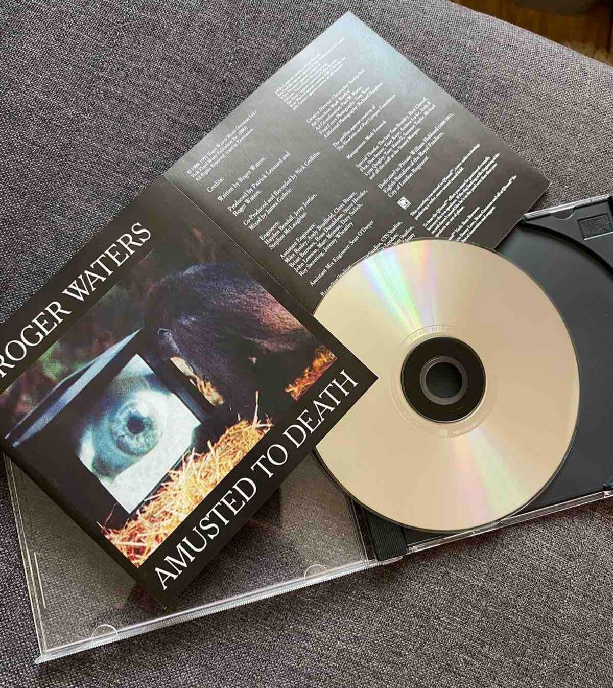 Аудіо CD Roger Waters - Amused To Death (1992)