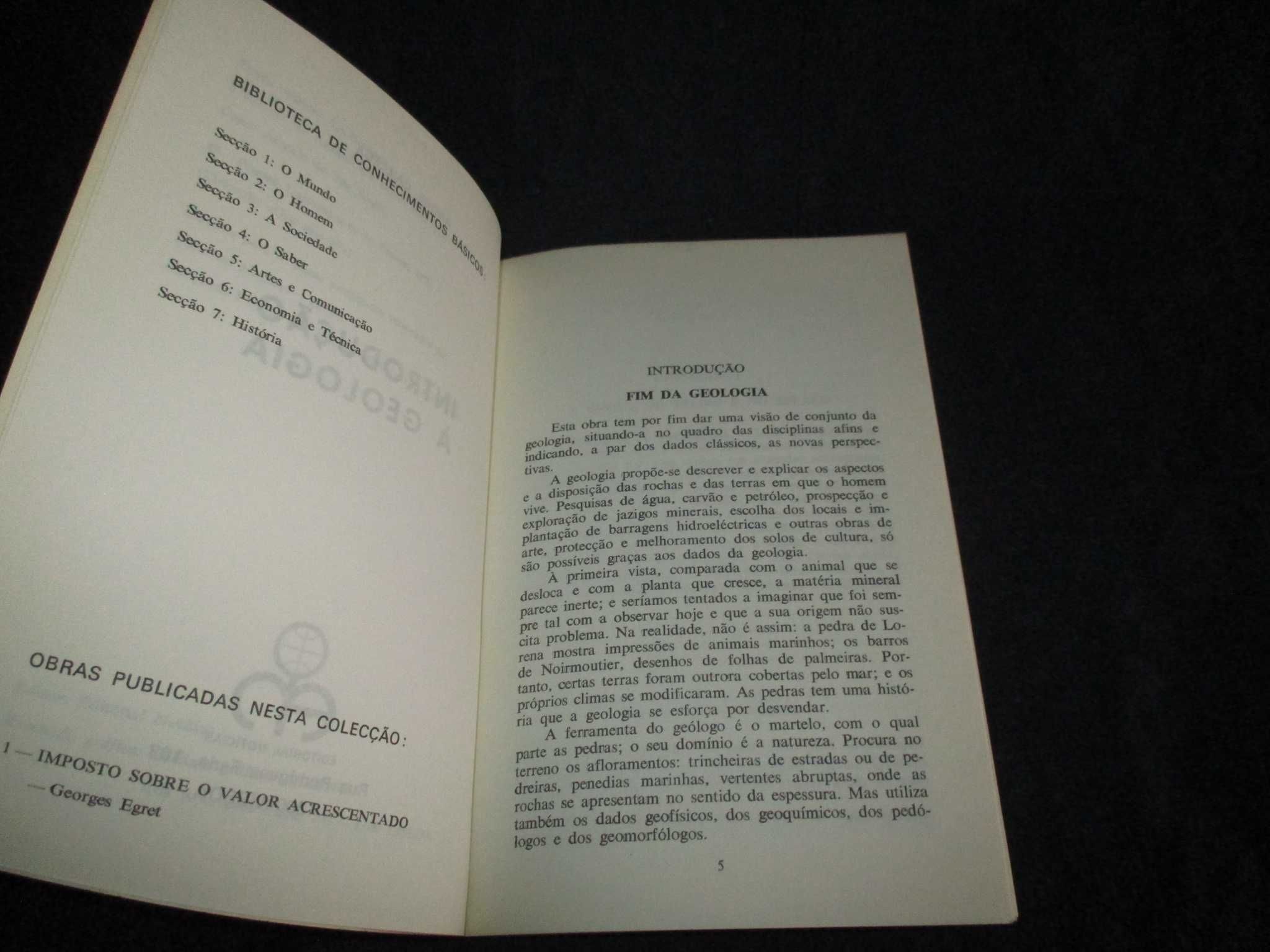 Livro Introdução à Geologia André Cailleux
