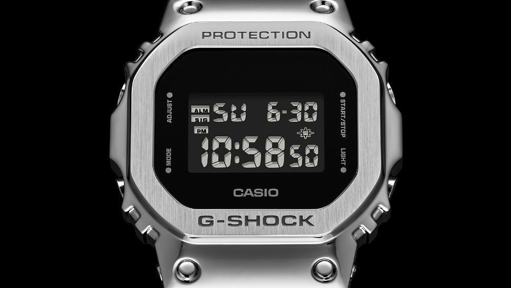 Часы Casio G-SHOCK GM-5600-1E ! Оригинал! Фирменная гарантия 2 года!