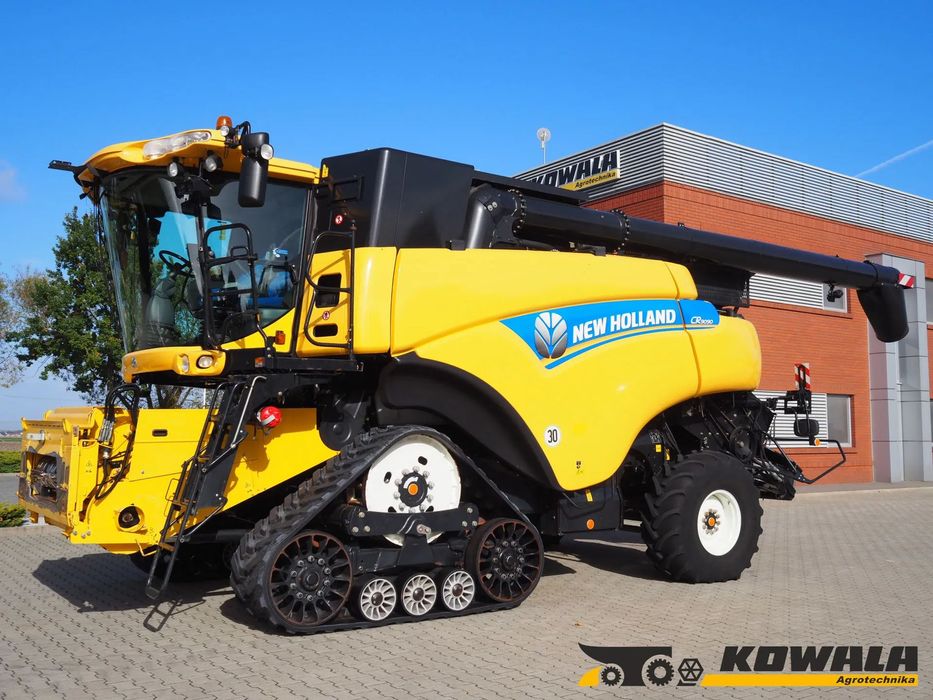 New Holland CR 9090 SmartTrax 4WD + VF 10,7 m  Kombajn zbożowy, rotorowy, 4x4, AUTO PILOT