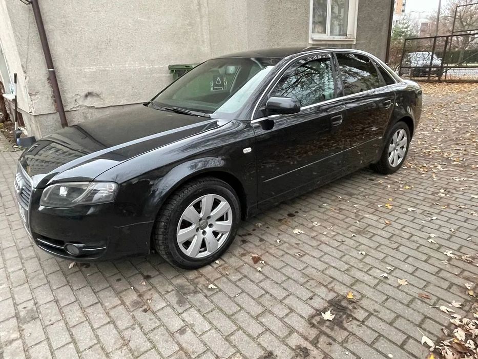 Audi A4 Limousine Audi A4 B7 1.9 TDI Sedan Czarna 2005