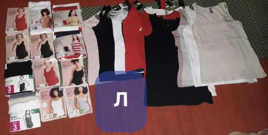 Остатки!! Женские майки esmara