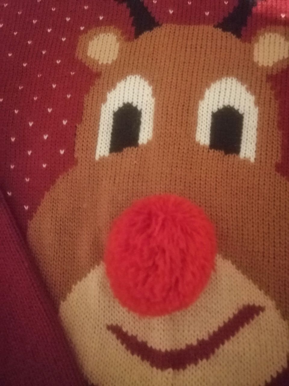 Sweter świąteczny renifer rozmiar M