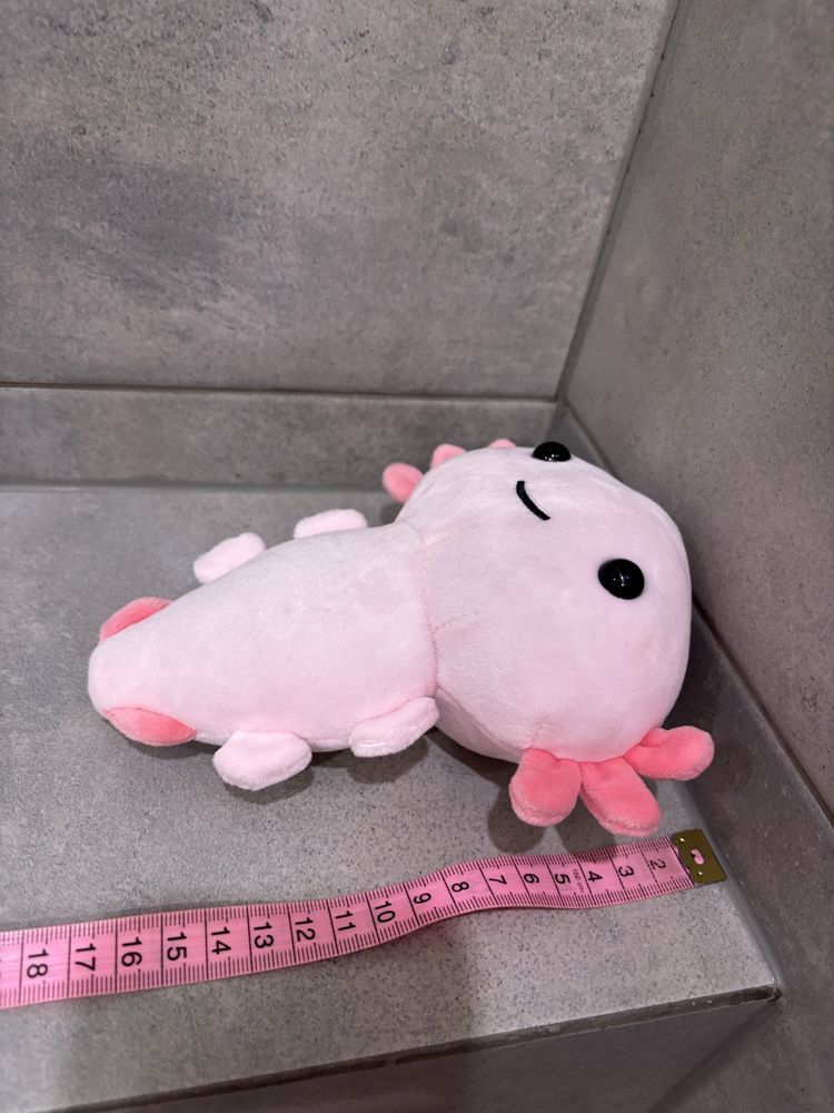 Axolotl, Aksalotl - Pluszak Zabawka Przytulanka Maskotka 18 cm