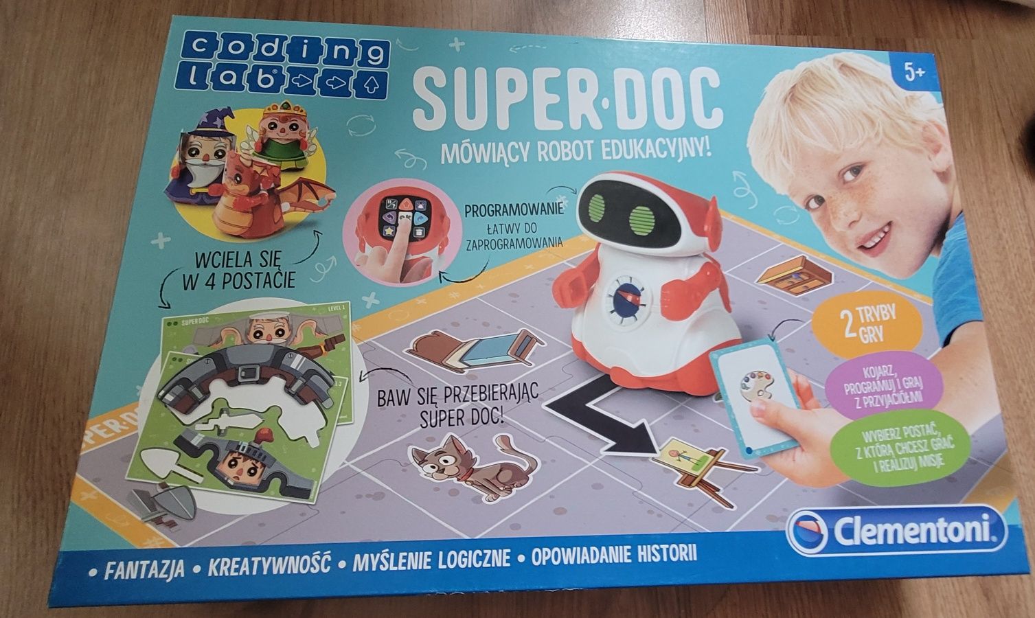 Super Doc mówiący robot Clementoni