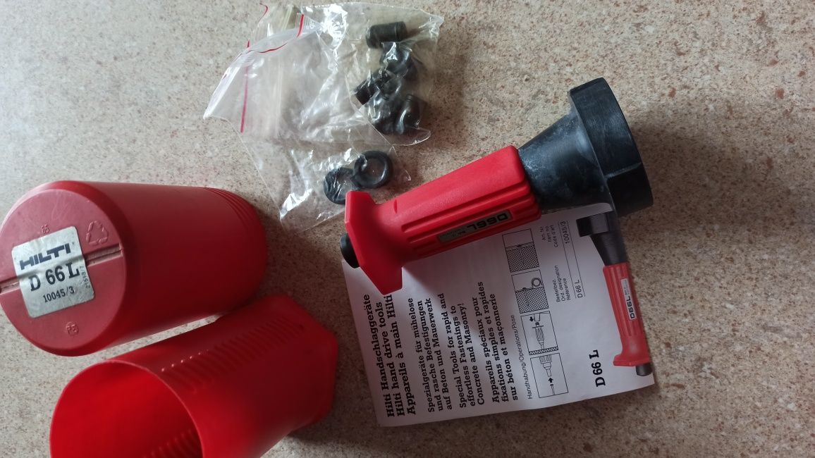 Ręczny, nowy osadzak Hilti D66L