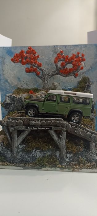 Diorama Land Rover Defender 110