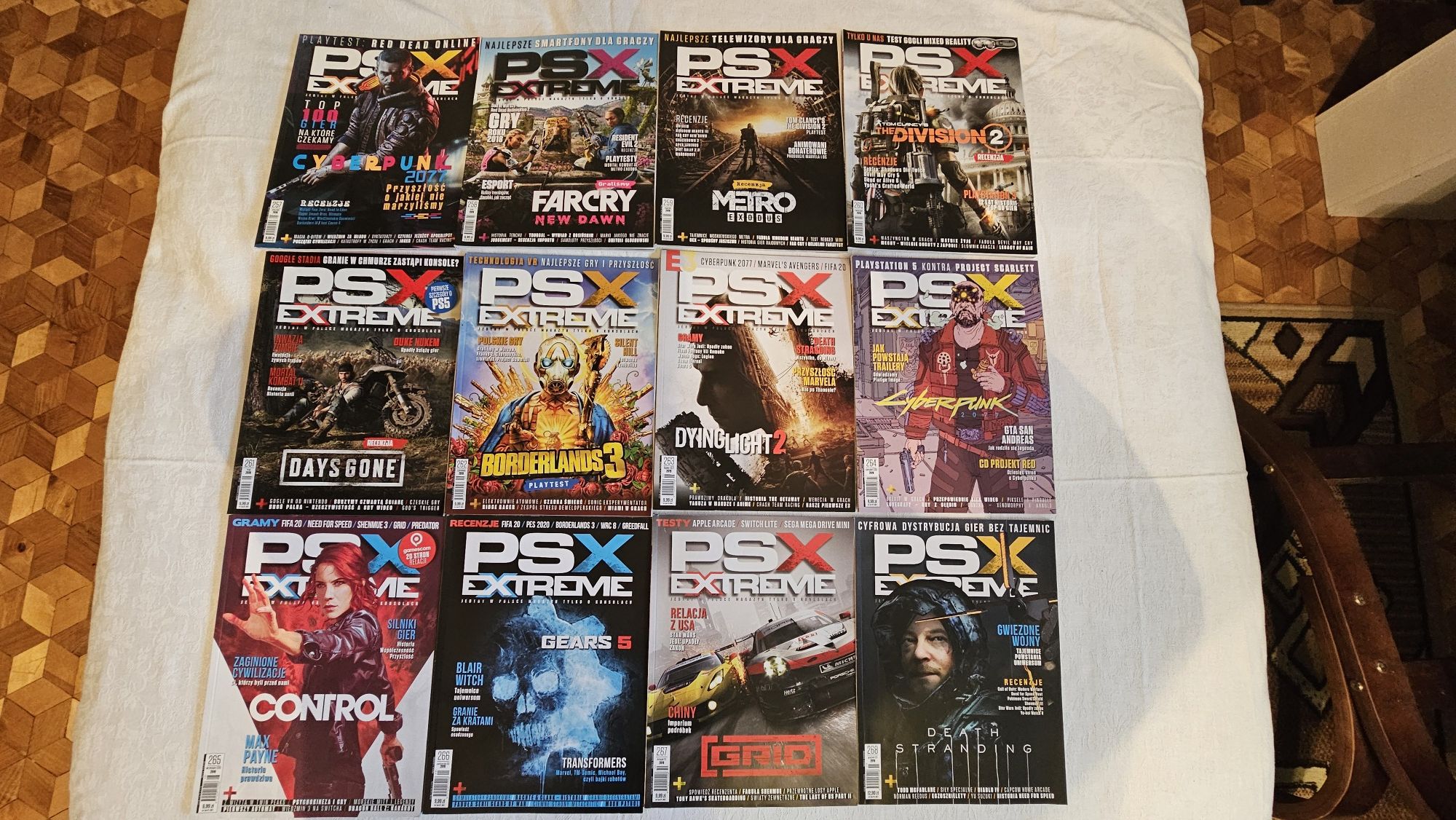 Pełen rocznki gazety Psx Extreme nr. 257 do 268 / 2019 rok . Polecam.