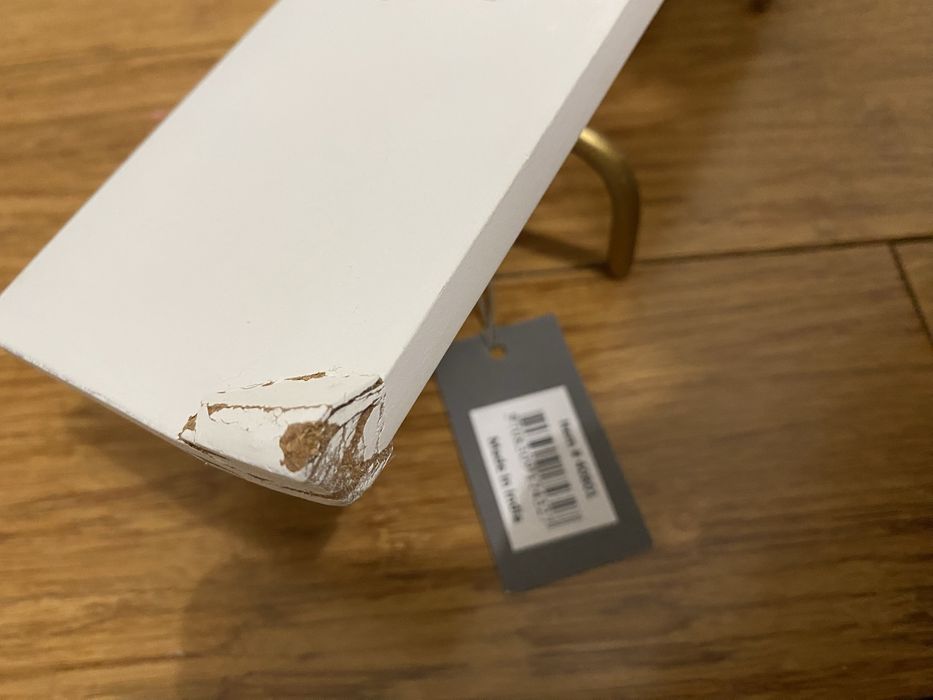 Wieszak ścienny haki Nordal Edgy 90cm