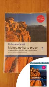 Oblicza Geografii cz.1 - karty pracy + podręcznik GRATIS