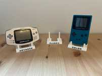 Zestaw stojakow Gameboy Advance, Color, Classic