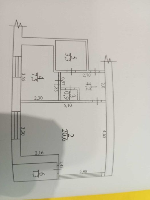 Продам однокомнатную квартиру
