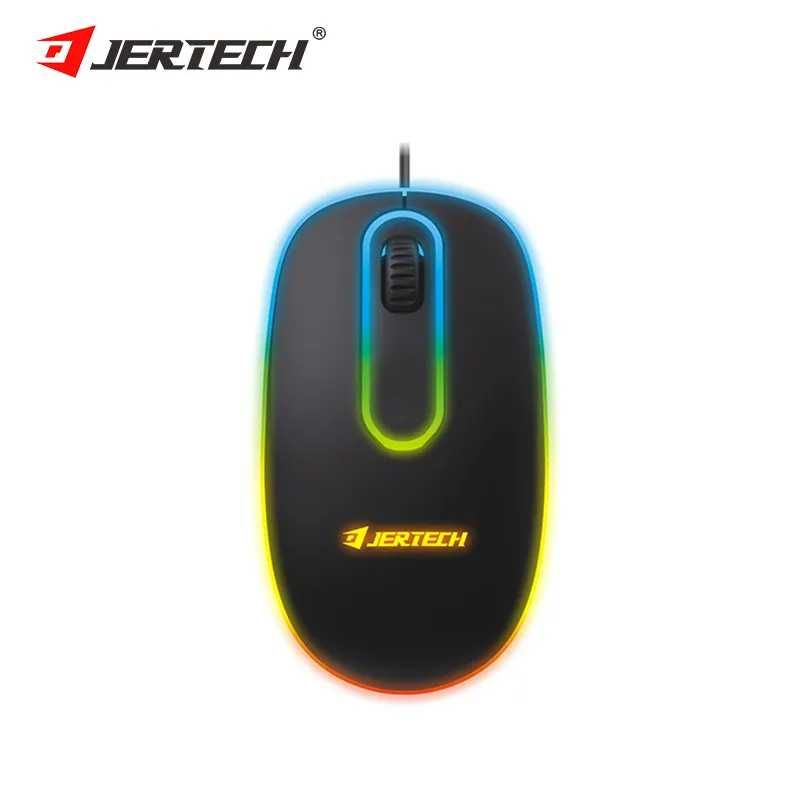 Ігрова дротова миша Jertech M500 DESTROY 4800 DPI 3 кнопки RGB