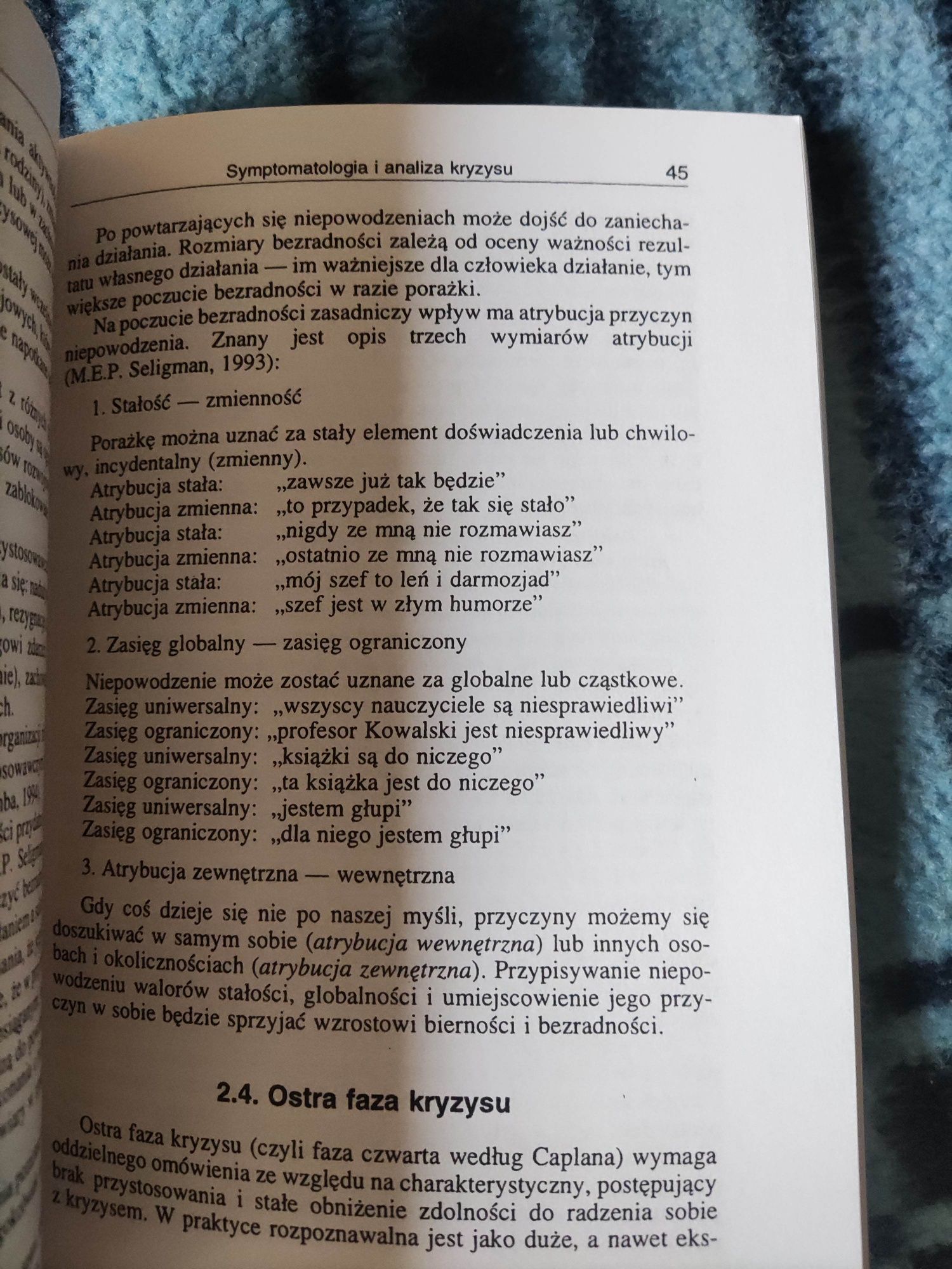 Wybrane zagadnienia interwencji kryzysowej
