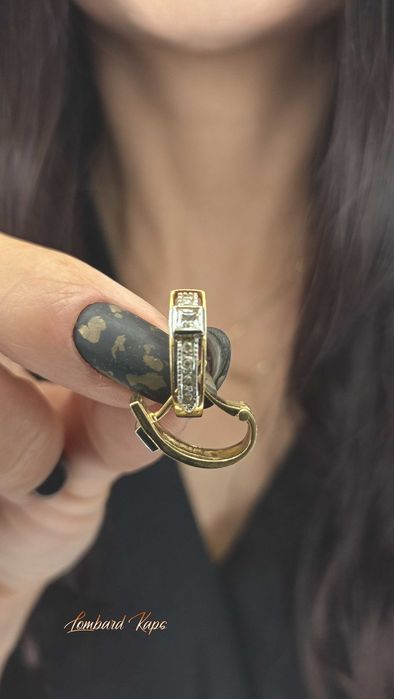 Złote kolczyki p.585/2,99g