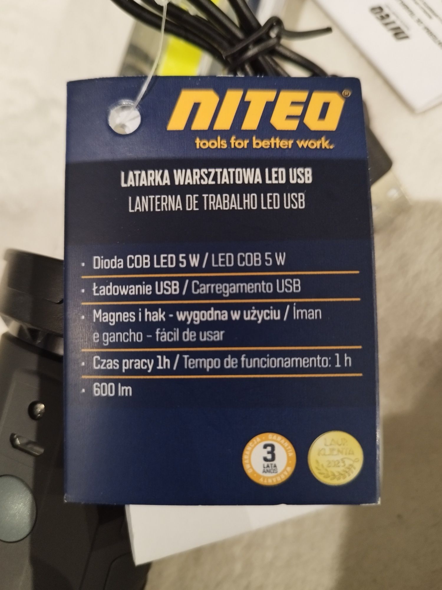 Latarka warsztatowa LED Niteo