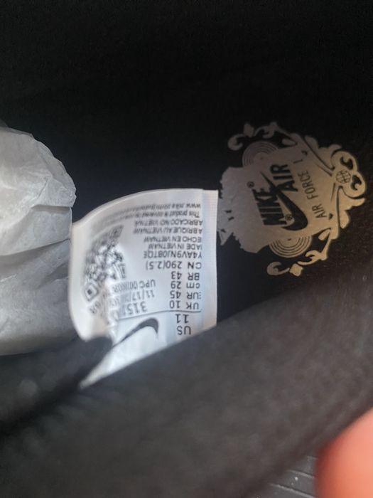 Nike air force 1 Black(нові) / Нові кросівки найк