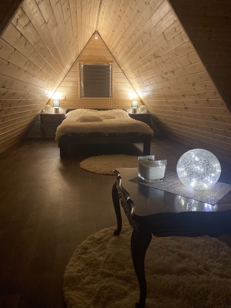 Domek Lubkowo Jakuzzi Balia jezioro Dębki Karwi