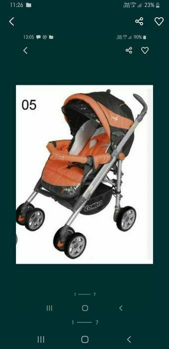 Wozek spacerowka lekki firmowy coneco saturn