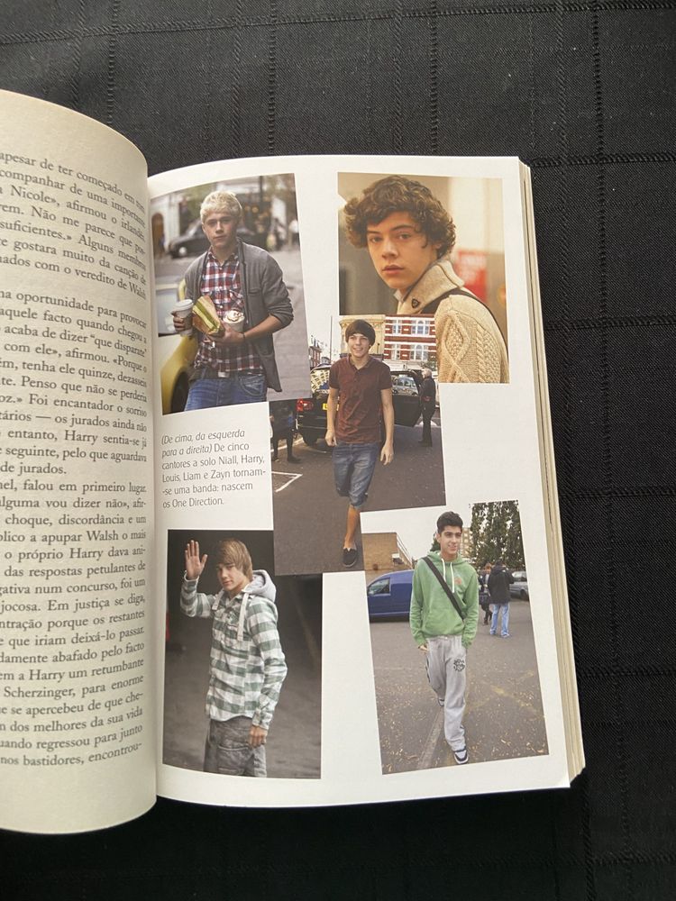 Livro sobre os One Direction
