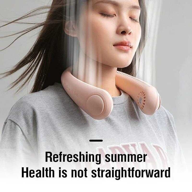 Ventilador de pescoço portátil