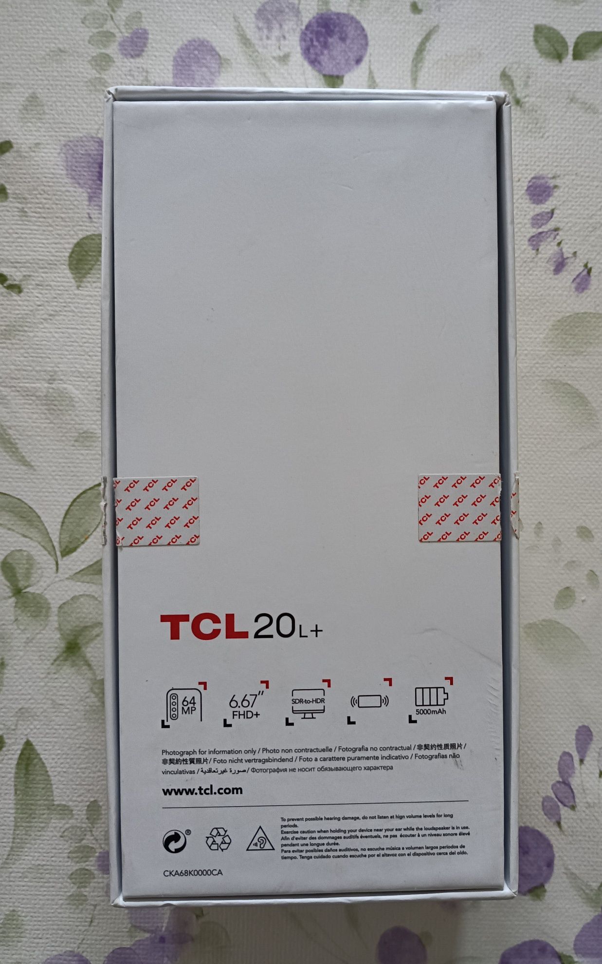 TCL 20L+ como novo e garantia