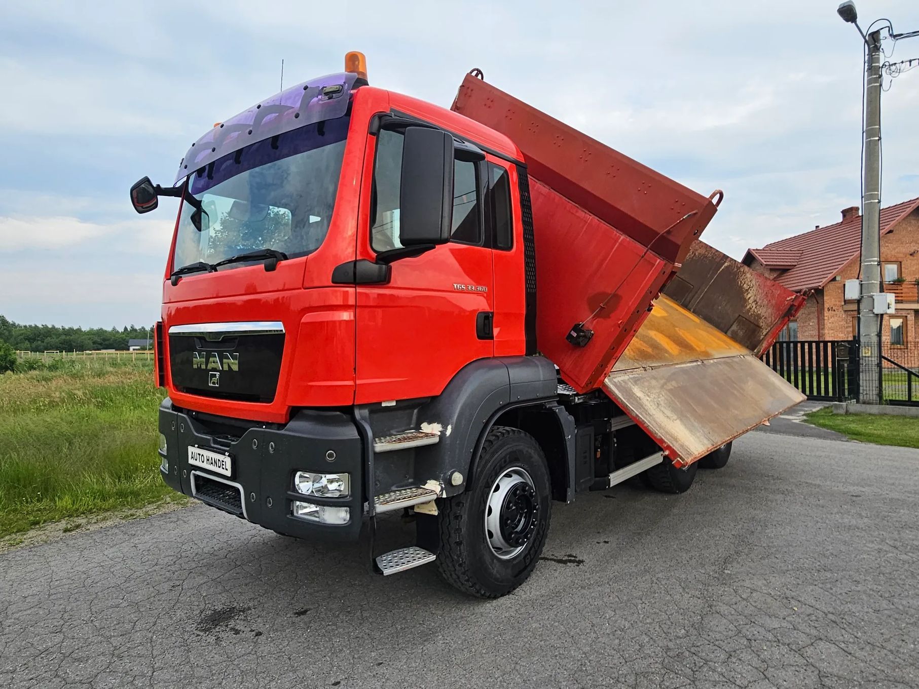 MAN TGS 33.360*6x4*WYWROTKA 2-STRONA*HYDROBURTA*