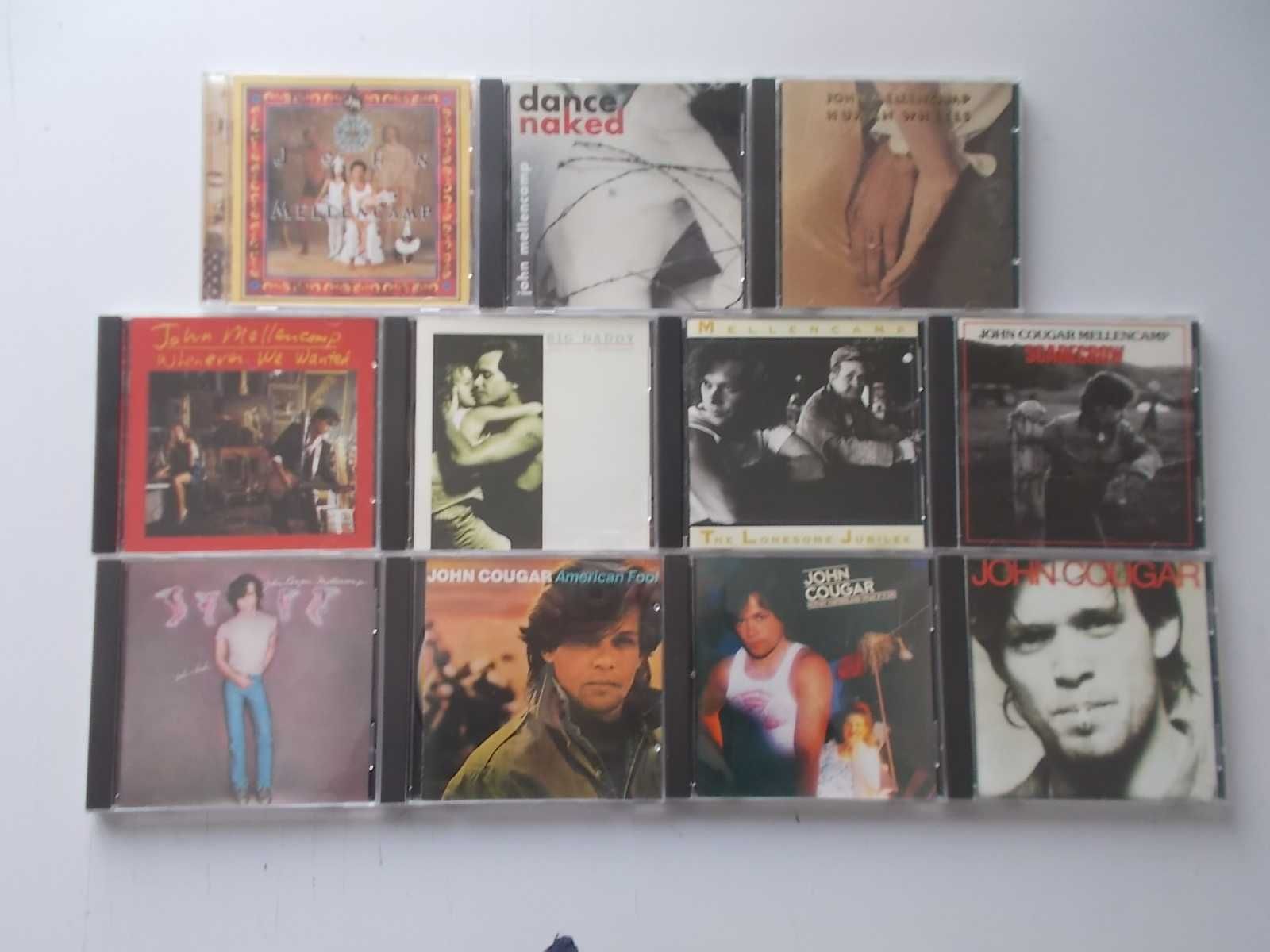 Lote de 11 CD's de John Cougar Mellencamp