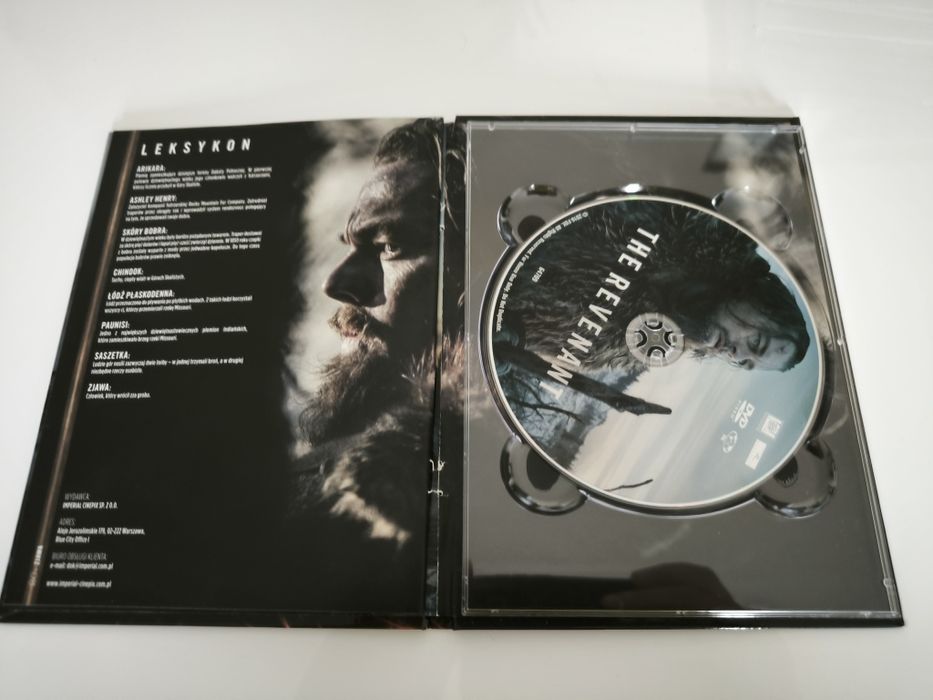 Zjawa DVD plus książka lektor pl