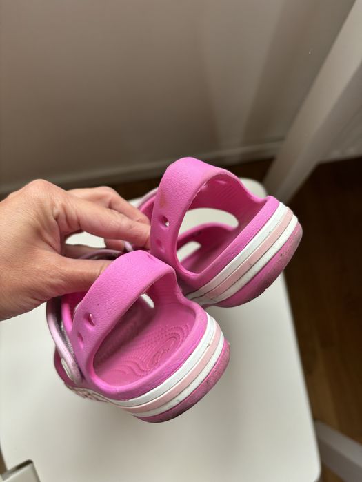 Sandały Crocs C12 różowe