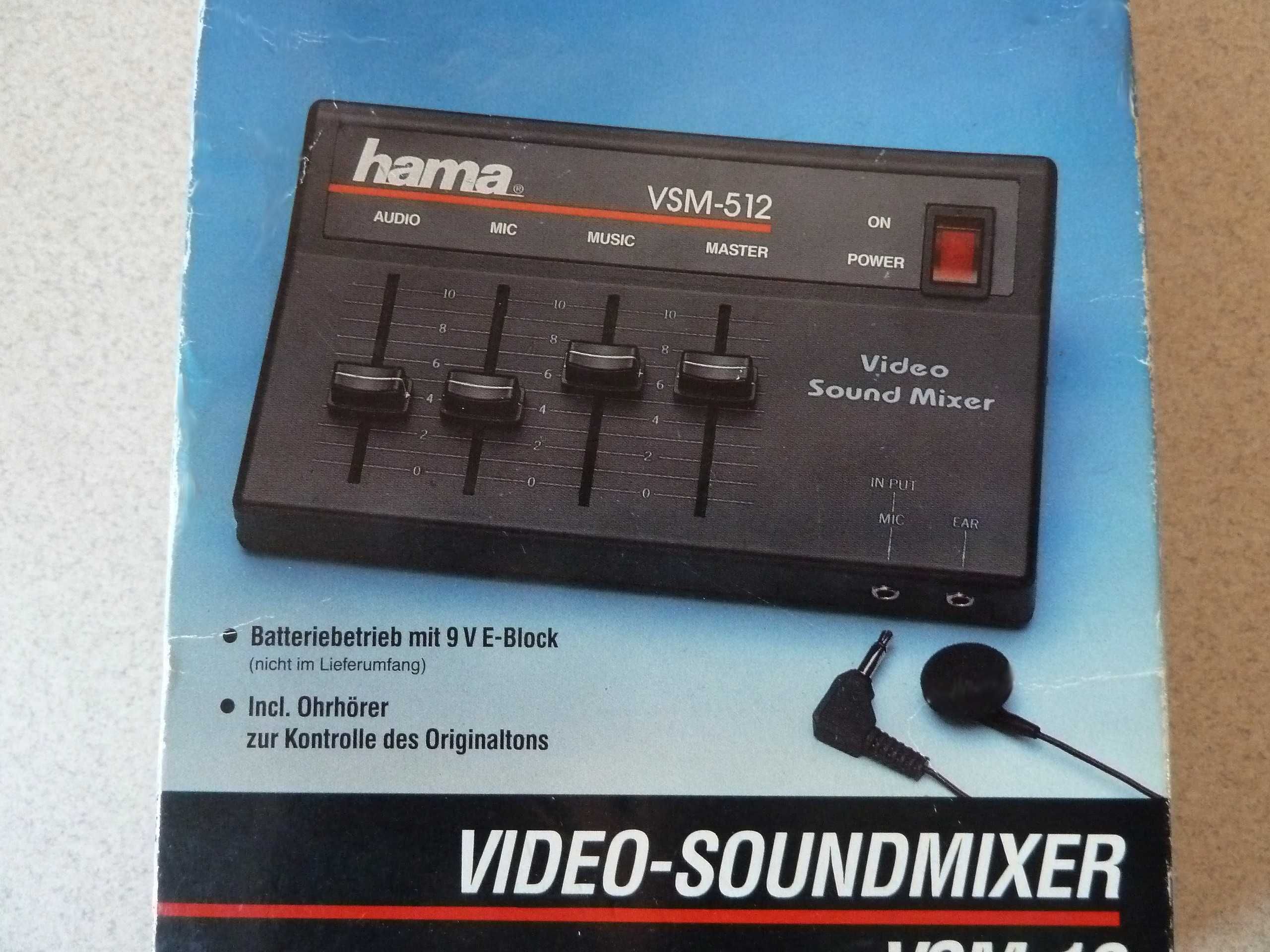 Video Sound Mixer, Hama VSM 512.