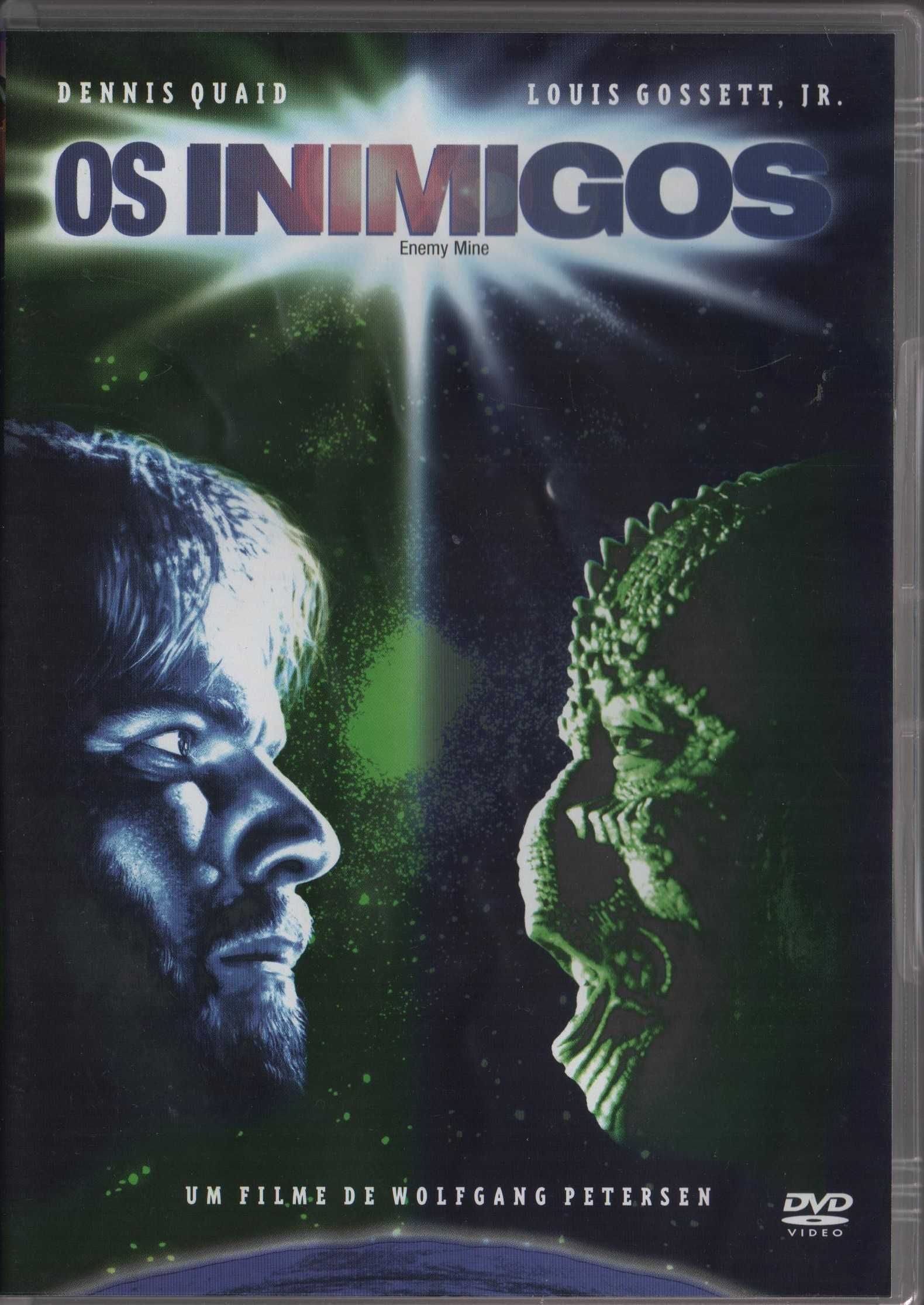 Dvd Os Inimigos - ficção científica - Dennis Quaid/ Louis Gossett, Jr.