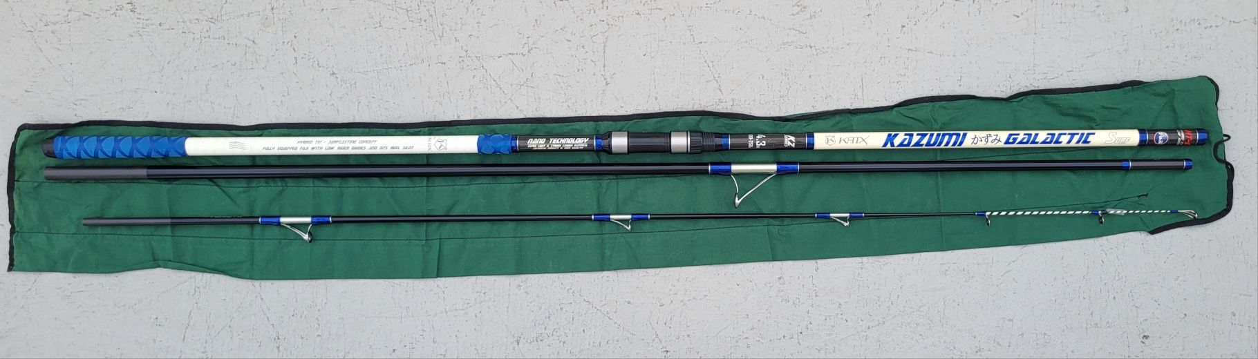 2 Canas de surfcasting híbridas