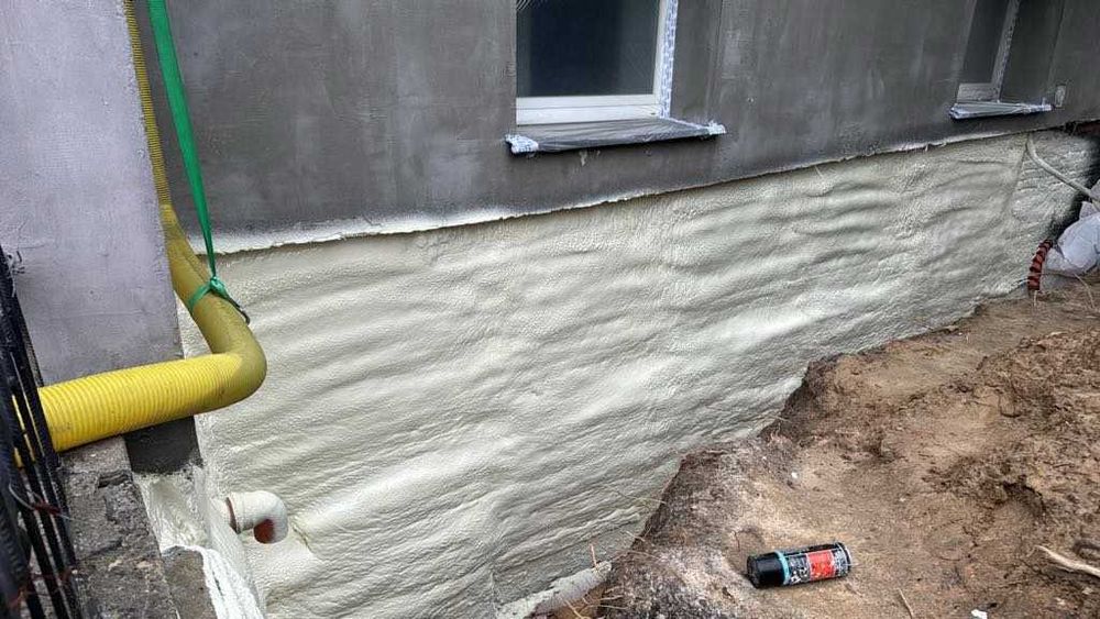 Piana PUR, Pianka PUR, Ocieplanie pianką, Ocieplanie poddasza