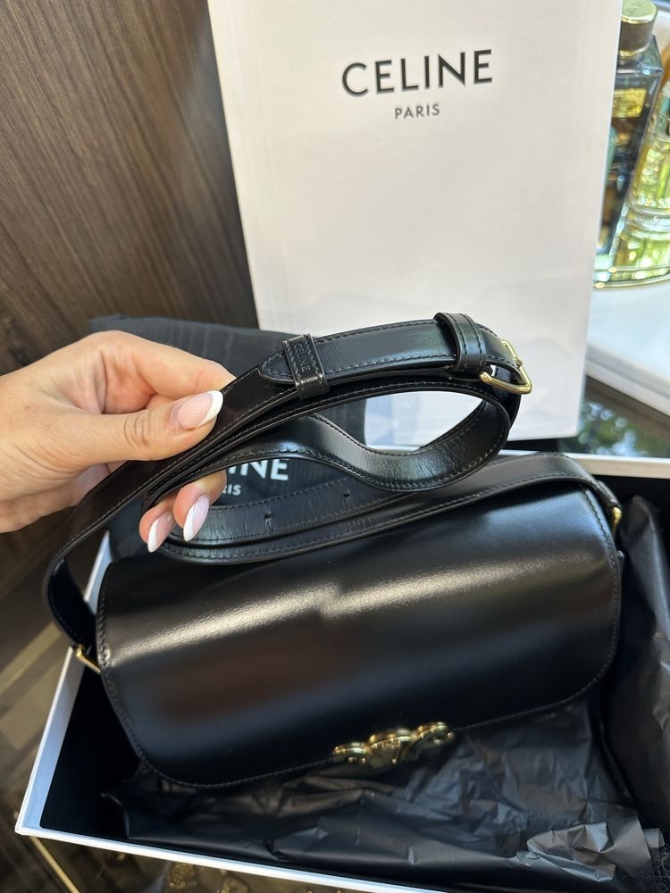 CELINE Сумка Triomphe оригінал розмір медіум (середня)
