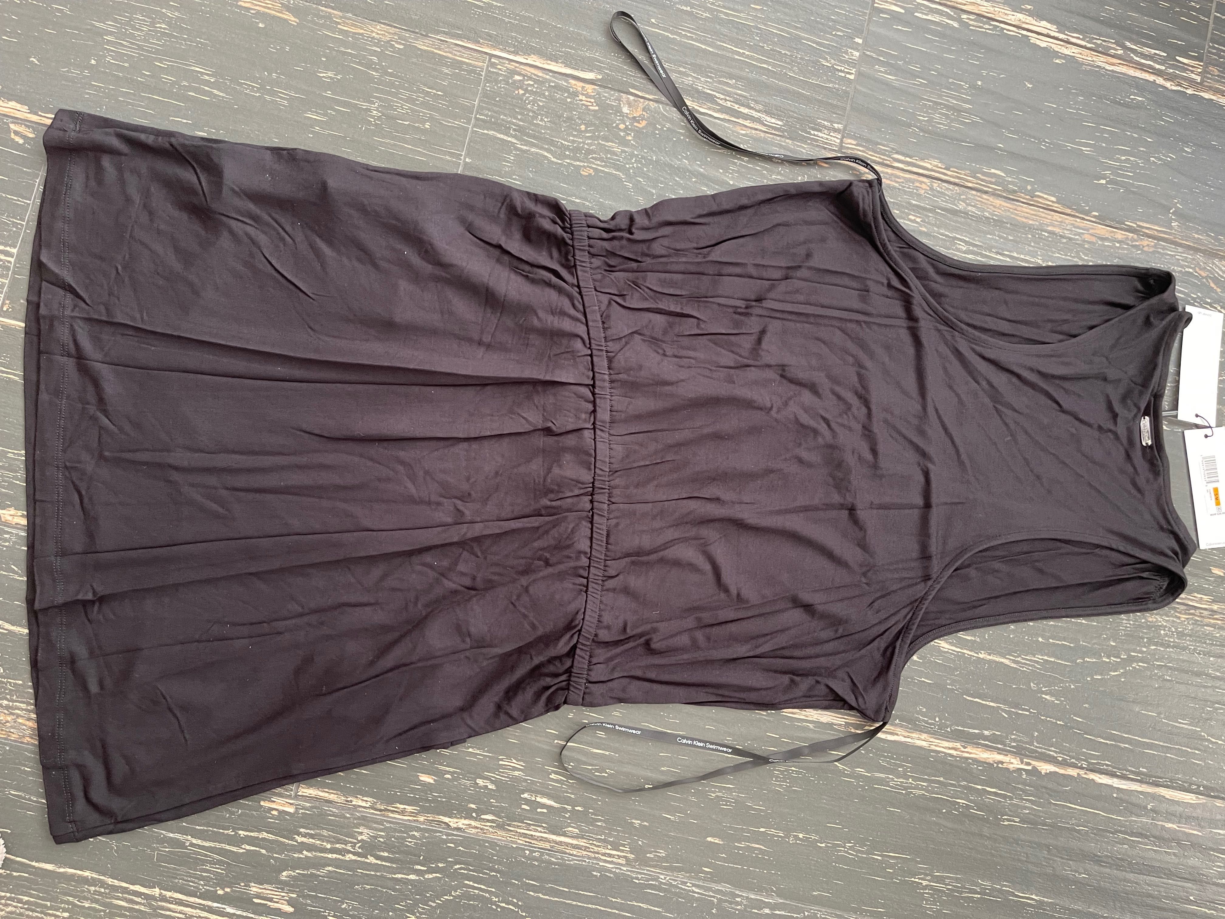 Calvin Klein cover up dress. Роскошное пляжное платье туника  р М