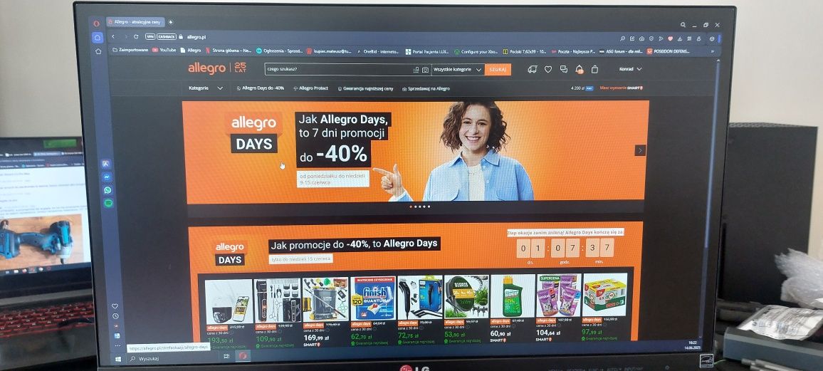 Monitor LG 23mp65vq p